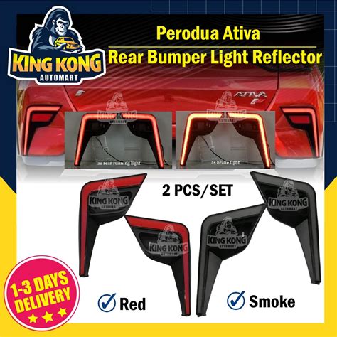 Perodua Ativa LED Bumper Light Rear Fog Lamp Brake Light Dynamic Turn