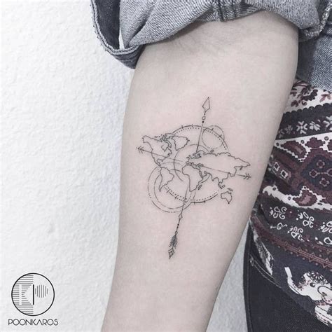 44 Fine Line Black And Grey Tattoos By Poonkaros TattooAdore