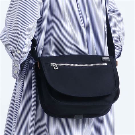 Porter Girl Naked Shoulder Bag M Navy Yozfp M