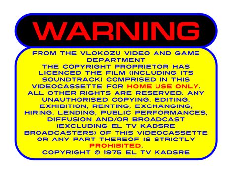 El TV Kadsre Home Entertainment/Warning screens | Dream Logos Wiki | Fandom powered by Wikia