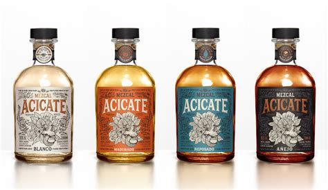 Mezcal Acicate Mezcal Drinks Packaging Design Craft Beer Design