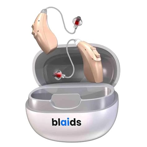 BlaidsX Neuro Rechargeable RIC Programmable Hearing Aids For Seniors