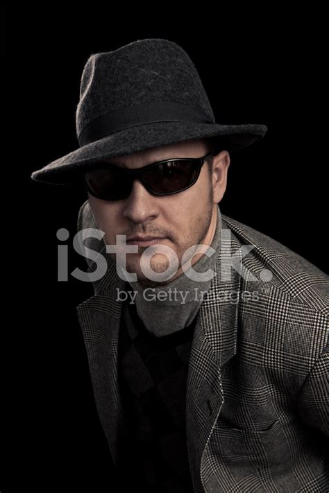 Man In Suit And Hat Stock Photo Royalty Free Freeimages