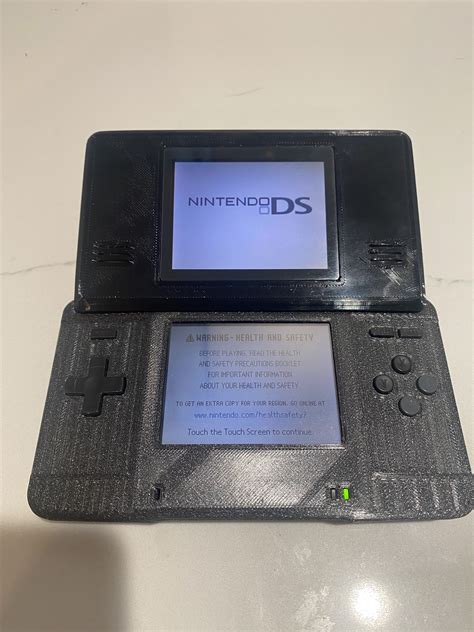 Nintendo Ds Unhinged Shell Replacement By Slucid Download Free Stl