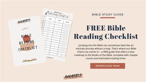 FREE Bible Reading Checklist | Total Chapters and Reading Times ...