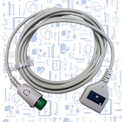 Cable Ecg Troncal Aha Derv Mindray T Pin Deseel Medical