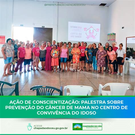 Ação de Conscientização Palestra sobre Prevenção do Câncer de Mama no