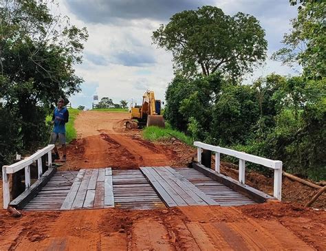 Prefeitura De Bataguassu Conclui Reforma Da Ponte Da Estrada Do Sap