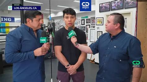 Jaime Munguía Despreocupado Por Subirse Al Ring Contra Canelo Tudn Boxeo Tudn