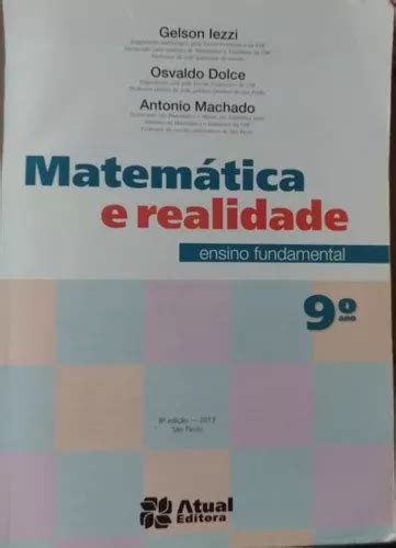 Matem Tica E Realidade Ano De Gelson Iezzi Editora Atual Capa