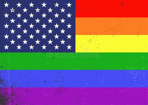América Gay Bandeira Arco íris Do Orgulho Lgbt Gay E Lésbica Fundo