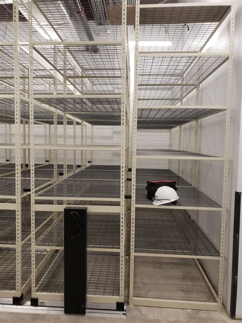 industrial sliding storage shelves  john triche blog