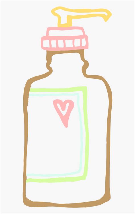 Transparent Lotion Bottle Png Lotion Bottle Clip Art Png Download