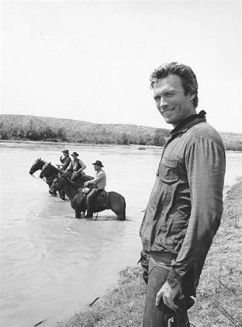 Clint Eastwood Photographed On The Set Of Hang Em High 1968 Clint