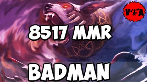 Dota 2 Badman 8517 MMR Plays Ursa Vol 1 Ranked Match YouTube