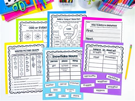 Winter Worksheets For 2nd Grade Artofit