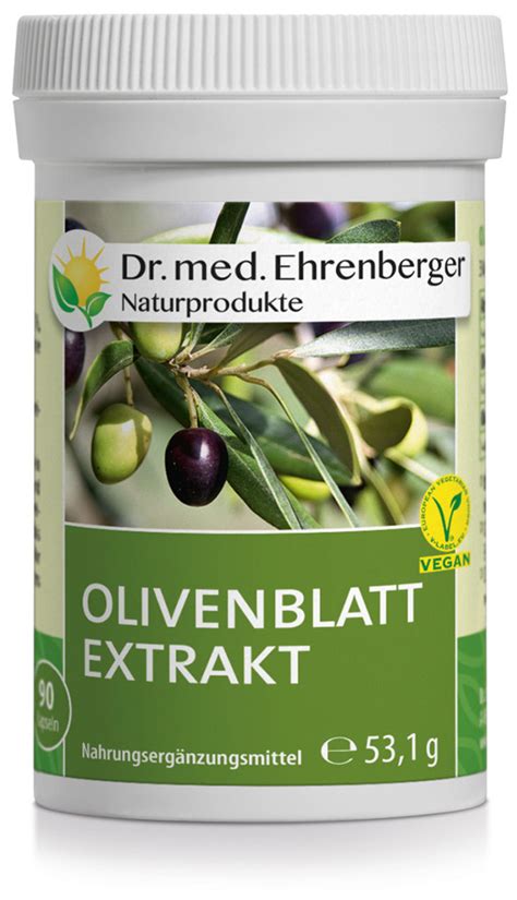 Dr Ehrenberger Olivenblattextrakt Kapseln Kaufen Valsona De