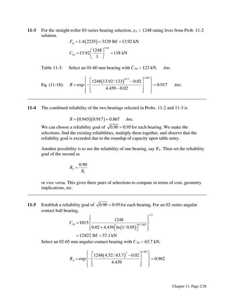 Solution Chapter Solutions Shigley S Mechanical Engineering Design