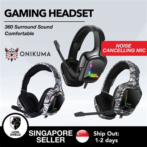 Sg Onikuma K K K X Gaming Headset With Noise Cancelling