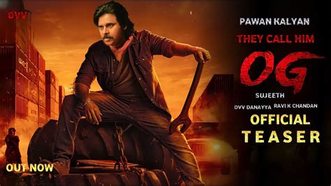 Og Pawan Kalyan Intro First Look Teaser Sujith Dvv Original