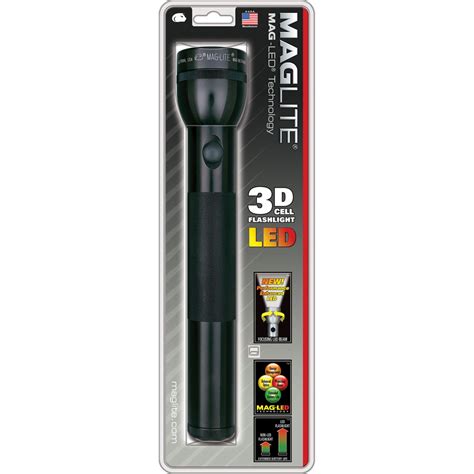 Maglite Led 3 Cell D Flashlight Black St3d016 Bandh Photo Video