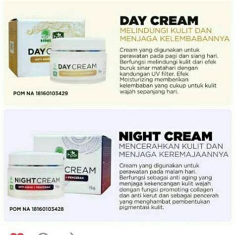 Jual Beauty Cream Day N Night Cream Krim Siang Malam By HNI Shopee