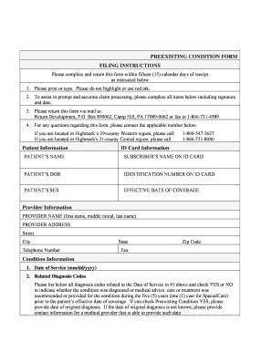 Fillable Online Provider Development Form Highmark Blue Shield Fax