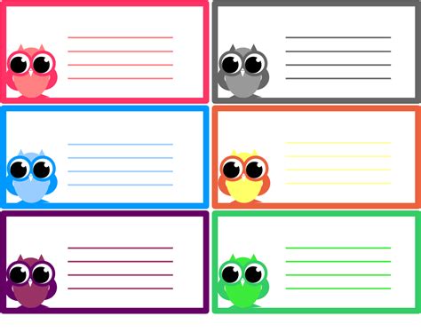 A Beginner Craft Journal: My First Free Printables - Owl Notecards ...