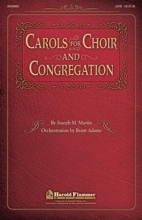 Joseph Martin Choral Director And Composer Biography Sheet Music And