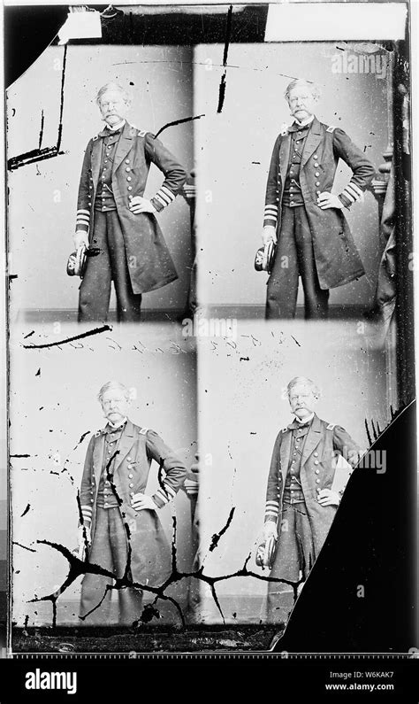 Rear Admiral Cadwalader Ringgold Stock Photo Alamy