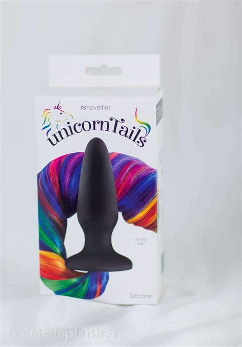 Plug Anal Licorne Test Du UnicornTails NS Novelties Objets De Plaisir