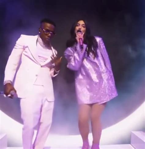 Sheer Butterfly Dress To Bedazzled Bikini Set Dua Lipa Brings A Game To Grammys Fashion Trends