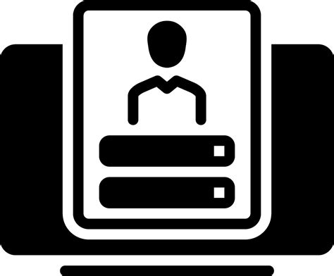 solid icon  authentication  vector art  vecteezy