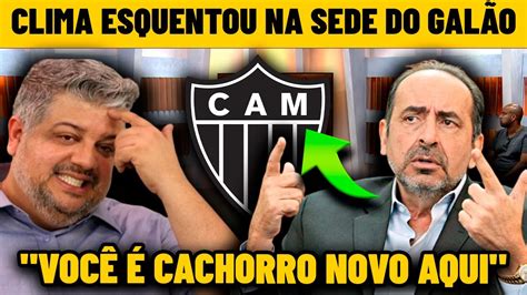 O PAU QUEBROU KALIL PERDEU A LINHA NA SEDE DO ATLéTICO MINEIRO