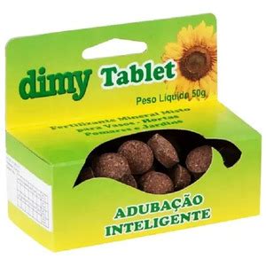 Fertilizante Adubo Mineral Misto Dimy Tablet Jardim 50g Leroy Merlin