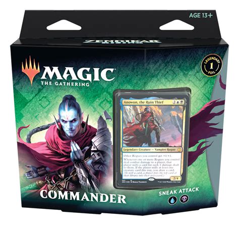 Magic The Gathering Zendikar Rising Commander Deck Anowan At