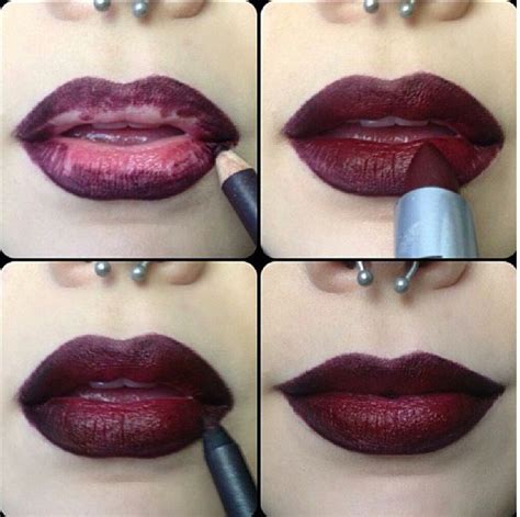 Vampire Lip Makeup