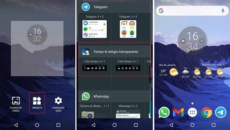 Como Colocar Widgets Personalizados Na Tela Inicial Do Android