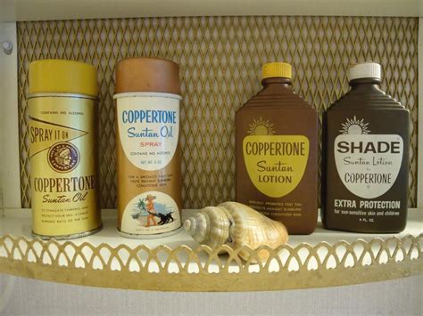 Vintage Coppertone Suntan Oil Spray Can Lotion Indian Tanning Florida