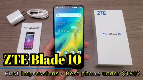 ZTE Blade 10 First Impressions The Best Unlocked Phone Under 180