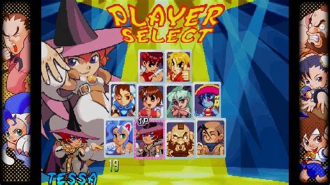 Super Gem Fighter Mini Mix Pocket Fighter Tessa Gameplay YouTube