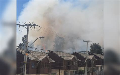 Villa Alemana En Alerta Roja Por Incendio Forestal