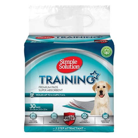 Simple Solution Puppy Training Pads 30 Pack Feedem