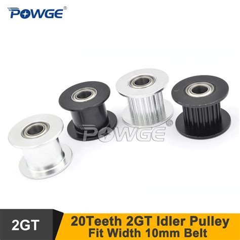 Powge Teeth Gt Idler Pulley Bore Mm For Width Mm Gt M Belt