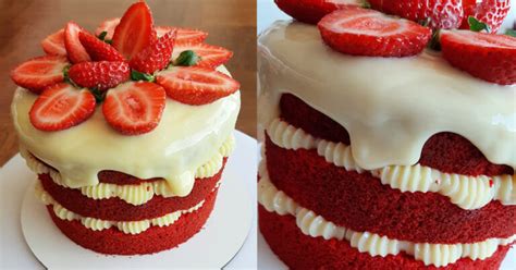 Receita De Naked Cake De Red Velvet Confeiteira