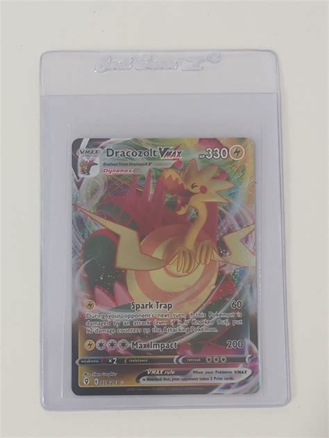 Pokémon TCG Dracozolt VMAX Evolving Skies 059 203 Holo Ultra Rare eBay