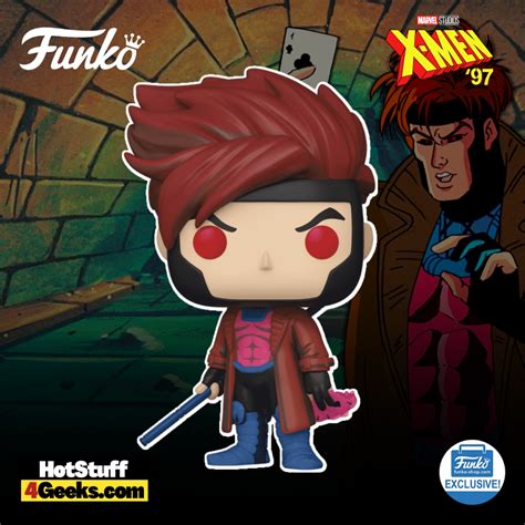 New X Men Gambit Funko Pop Funko Shop Exclusive