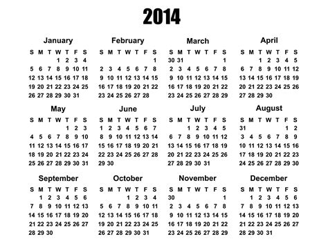 2014 calendar,2014,calendar,template,year - free image from needpix.com