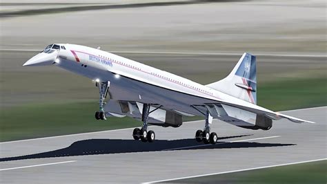 Concorde Butter Landing Aerofly Fs Youtube