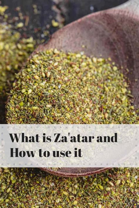 What is Za'atar and How to Use It (BEST Za'atar Recipes) - The ...